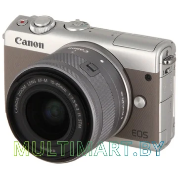 Фотоаппарат Canon EOS M100 Kit 15-45mm (серый) картинка 2